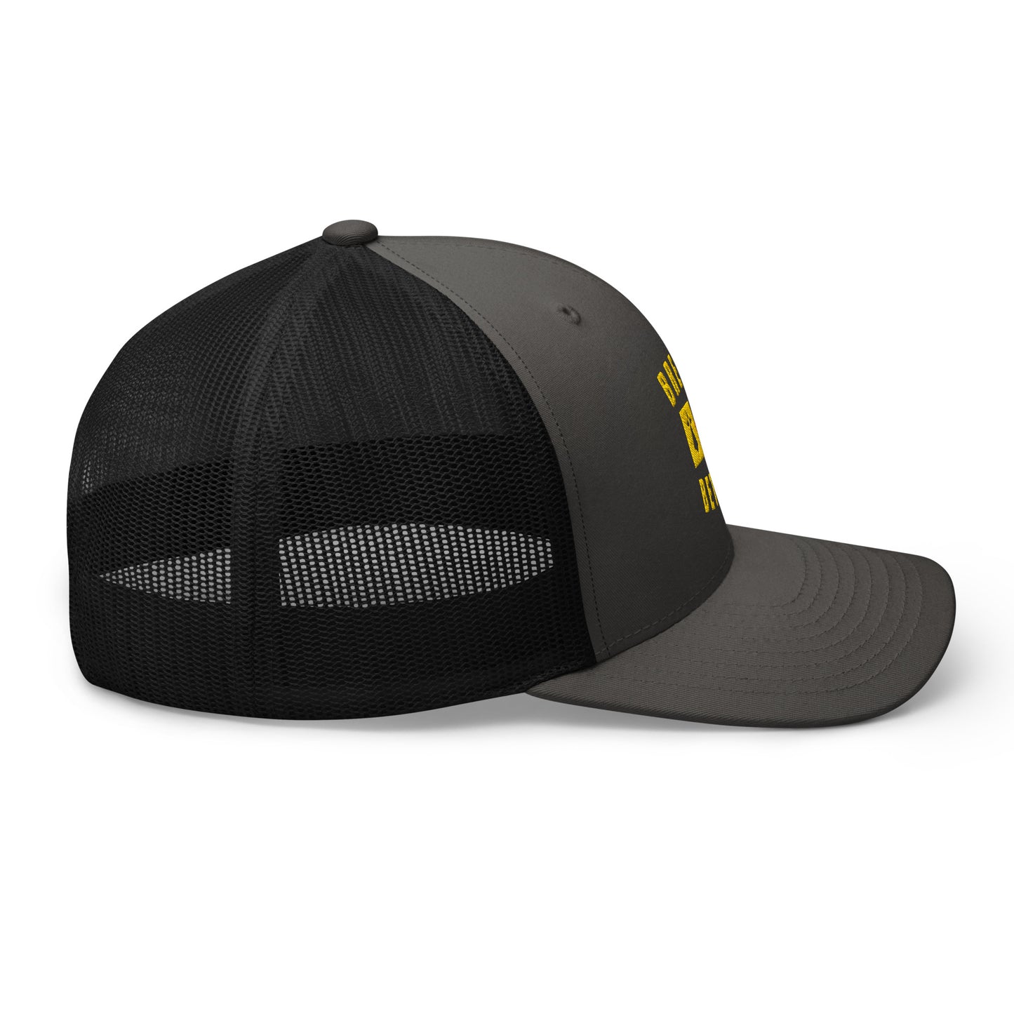 Casquette Trucker Breizhbetter Jaune Brodé