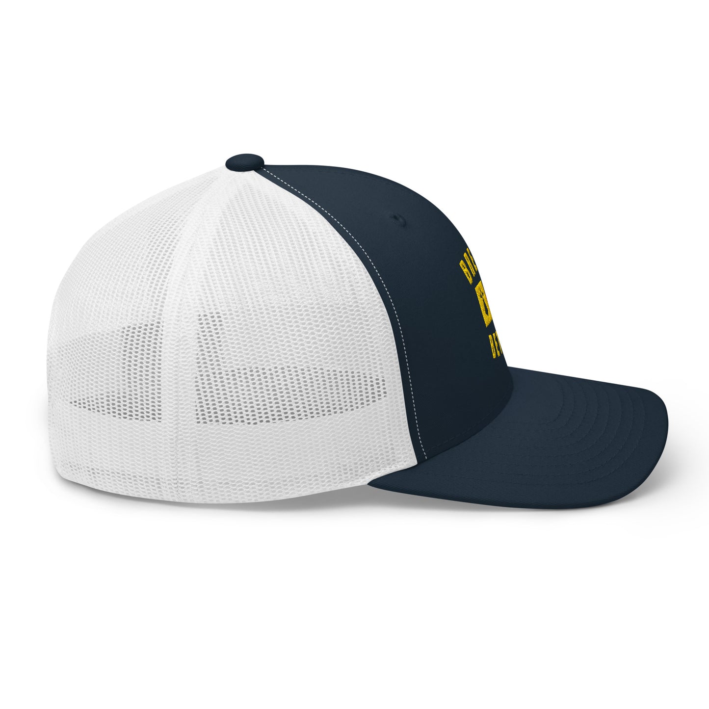 Casquette Trucker Breizhbetter Jaune Brodé