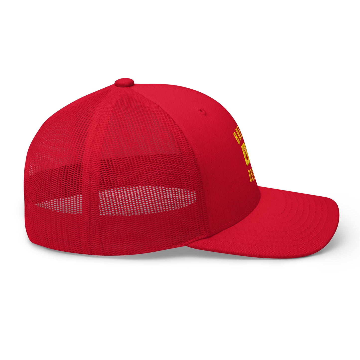 Casquette Trucker Breizhbetter Jaune Brodé