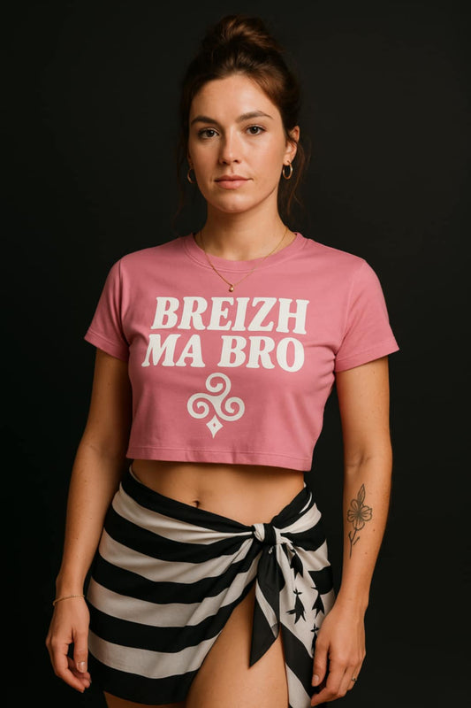Crop top Breizh Ma Bro