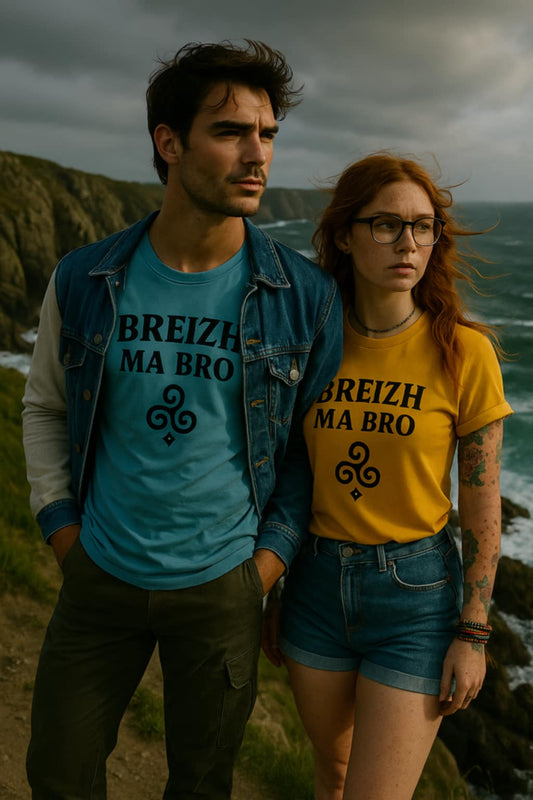 T-shirt unisexe Breizh Ma Bro