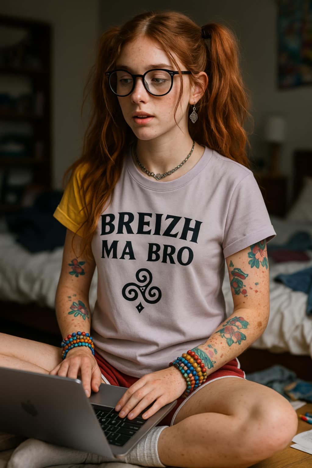 T-shirt unisexe Breizh Ma Bro