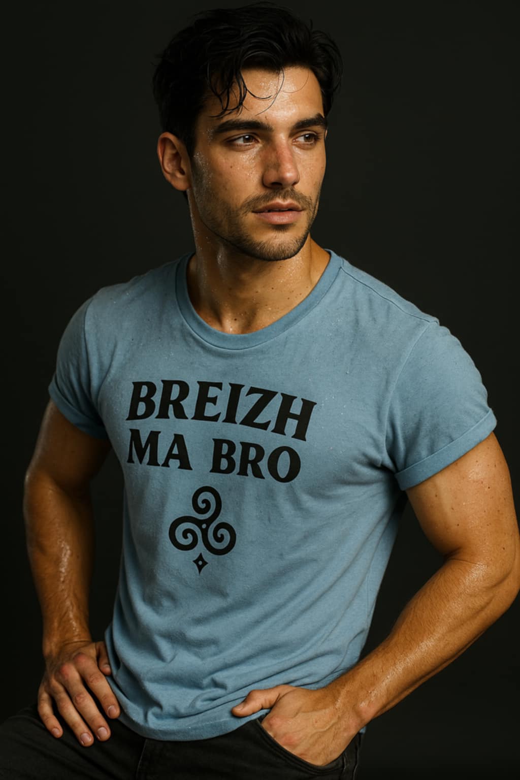T-shirt unisexe Breizh Ma Bro