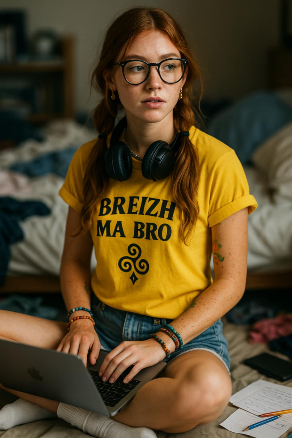 T-shirt unisexe Breizh Ma Bro
