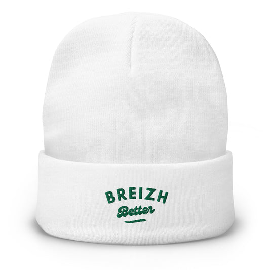 Bonnet brodé Breizhbetter Vert