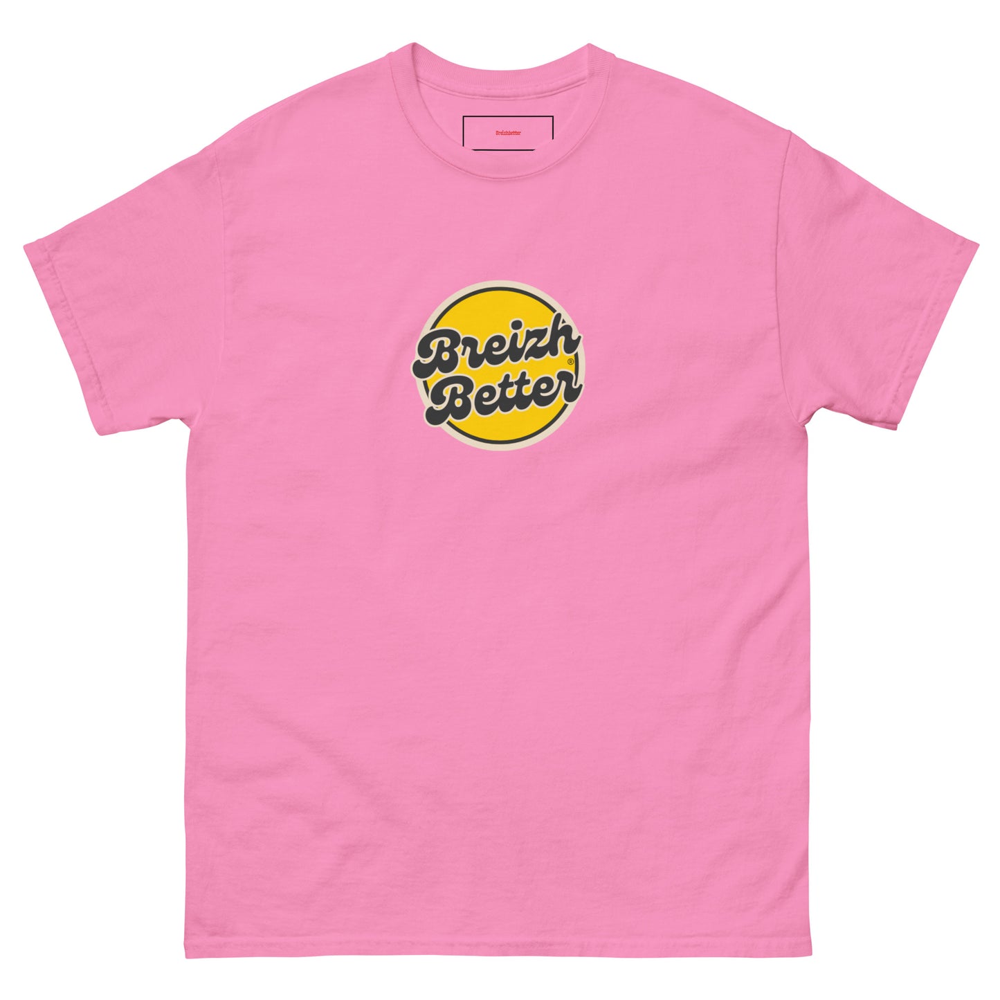 T-shirt classique unisexe Breizhbetter Cola Jaune