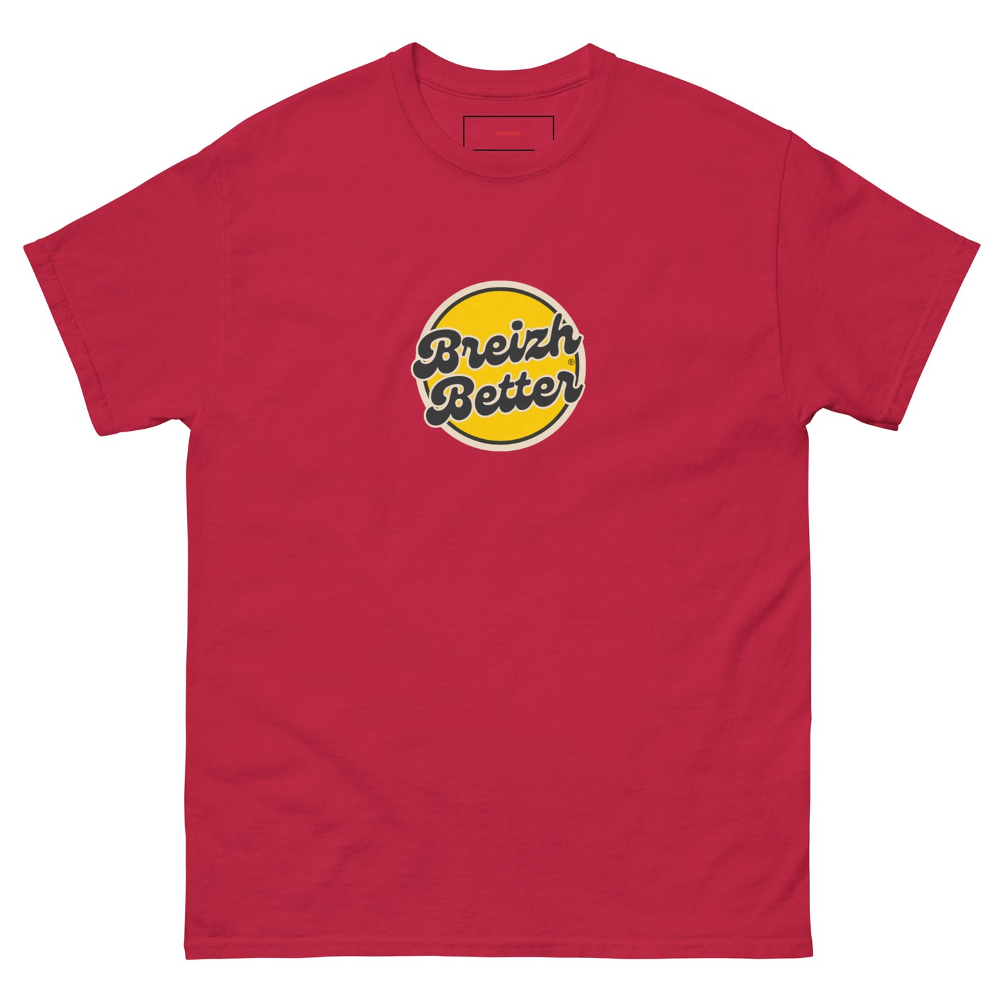 T-shirt classique unisexe Breizhbetter Cola Jaune