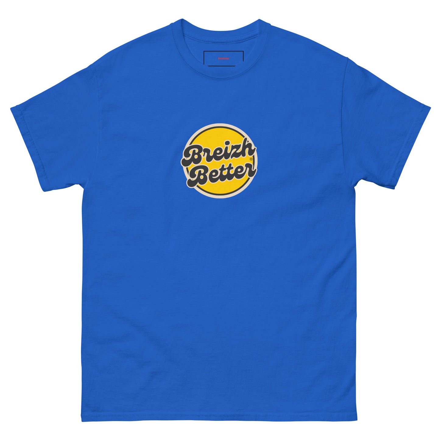 T-shirt classique unisexe Breizhbetter Cola Jaune