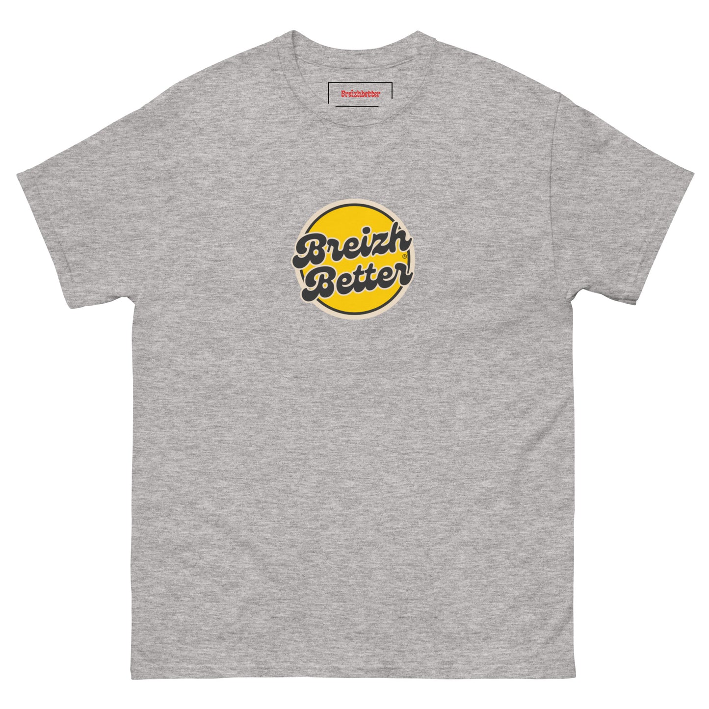 T-shirt classique unisexe Breizhbetter Cola Jaune