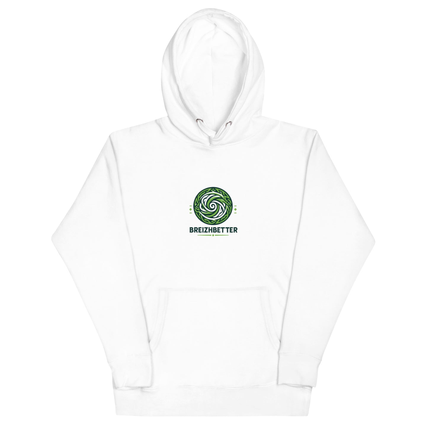 Sweat à Capuche Unisexe Legendes Bretonnes Imprimé Avant/Arriere