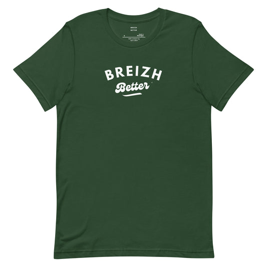 T-shirt Coton Breizhbetter Blanc